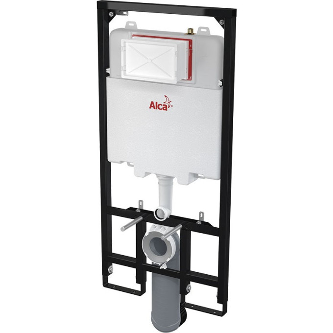 Скрытая система инсталляции ALCAPLAST AM1101/1200 SLIM для сухой установки (для гипсокартона)